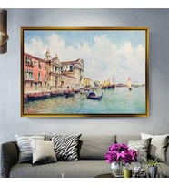 Altın Çerçeveli dekoratif tablo a653 (Gold)