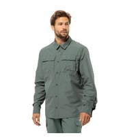 Jack Wolfskin 1404101 Barrier L/S M Gömlek Erkek Gömlek (Yeşil)