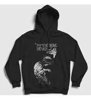 Presmono Unisex Siyah Forgive Them Father Jesus Jojo Kapüşonlu Sweatshirt 532000tt