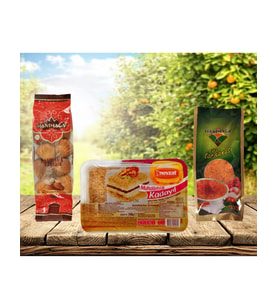 Hanımağa Şambaba 200 gr- Muhallebilik Kadayıf 200 gr- Hanımağa Tarhana 250 gr