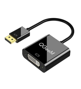Hızlı ve Net Görüntü Aktarımı için 4K 30Hz Kalitesinde DVI 'dan DisplayPort 'a Dönüştürücü Kablo (Siyah)