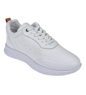 Hammer Jack Hakiki Deri Erkek Spor Ayakkabı Sneaker HJ-24260-M BEYAZ