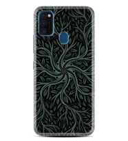 Samsung M21 M22 M23 M30 M31S M32 Kılıf Desenli Silikon Sarmaşıklar 1675