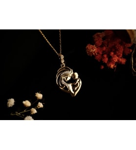 Kalbimin En Derini Kolye (Rose - Gold)