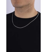 Gümüş Pazarım Klasik Model Standart Kesim Gurmet Erkek Çelik Zincir