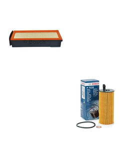 Bosch Filtre Bakım Seti BMW 6 SERİSİ F12 F13 640 Dizel 2011+ Hava + Yağ filtre