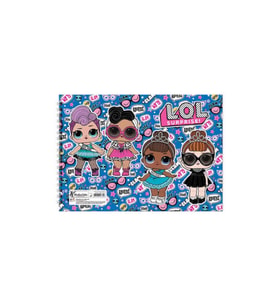 Keskin Color Resim Defteri 15 Yaprak 17 x 25 CM L.O.L. Resim Defteri (24 Lü Paket) (Karışık)