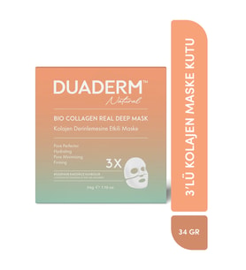 Duaderm Bio Collagen Real Deep Mask Set 34G X 3