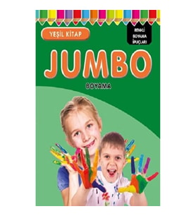 Jumbo Boyama - Yeşil Kitap