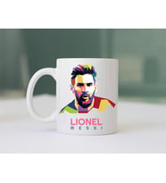 Lionel Messi WPAP Baskılı Kupa Bardak