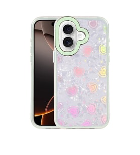 Apple iPhone 16 Lumi Desenli Kapak - Yeşil