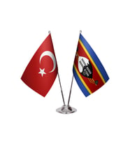 Esvatini İkili Masa Bayrağı