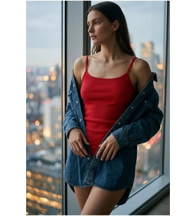 Kadın Pamuklu Slim Fit Askılı Atlet Yumuşak Soft Örme Basic İç Giyim Vücuda Oturan
