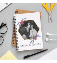 Fotoğraflı İsimli Defter Kişiye Özel
