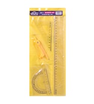 Hatas 4 Parça Çizim Seti(30Cm Cetvel-İletki-Gönye-Pergel) 0811