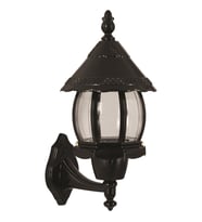 AVONNI BAP-68184-BSY Siyah Boyalı Dış Mekan Aydınlatma E27 ABS Polikarbon Cam 30x20cm