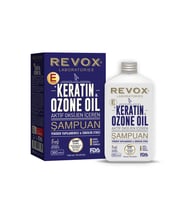 Keratin ve Ozon Oil, Aktif Oksijen İçeren Sinerjik Etkili, Yapılandırıcı Saç Bakım Şampuanı  / 360 ml.