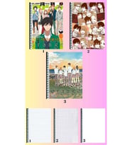 orange 3 adet defter A4 büyük boy 72 sayfa çizgili_kareli_çizgisiz defter seti