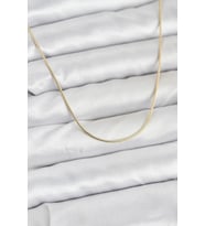 CM 14K Gold Renk Yılan Zincir Model Kadın Kolye 5886 - GLST5576-2485