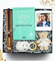 Göğe Bakma Durağı & El Yapımı Kupa & İnstagram Çerçeve & Ayıcık Anahtarlık & Tütsü Hediye Seti