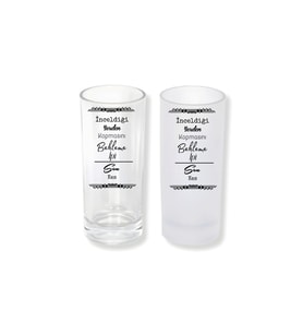 Ghostbastır Design Ayrılık Sözlü Buzlu / Buzsuz Seçenekli Rakı Bardağı – 1 Adet Şık Sunum Bardağı 063