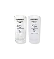 Ghostbastır Design Ayrılık Sözlü Buzlu / Buzsuz Seçenekli Rakı Bardağı – 1 Adet Şık Sunum Bardağı 063