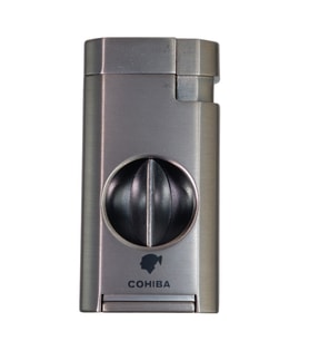Cohiba Çift Torch Pürmüz Gunmetal Puro Çakmağı - TR8981