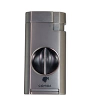 Cohiba Çift Torch Pürmüz Gunmetal Puro Çakmağı - TR8981