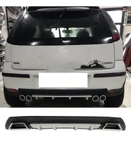 Opel Corsa C Gri Difüzör Çiftli Kare Egzoz Görünümlü D Tip Difizör