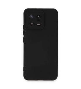 Xiaomi Mi 13 Kılıf Nano İçi Kadife Silikon - Siyah