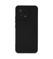 Xiaomi Mi 13 Kılıf Nano İçi Kadife Silikon - Siyah
