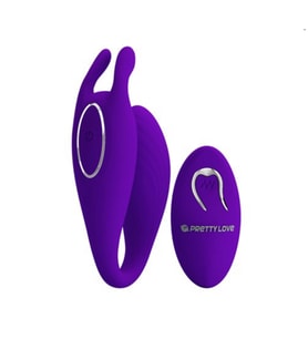 OdinsShop USB Şarjlı 12 Titreşimli Uzaktan Kumandalı Tavşan Vibratör