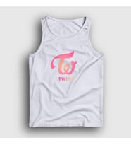 Presmono Unisex Beyaz Logo V3 K-Pop Twice Atlet 281218tt (Beyaz)