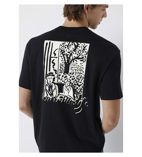 Mavi M0613575-900 Mavi Henri Matisse Baskılı T-Shirt Erkek Tişort