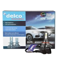 Delco Special Serisi HB4 9006 Led Xenon Slim Led 8000 Lümen 6500K