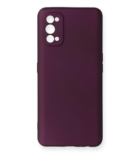 Newface Realme 7 Pro Kılıf First Silikon - Mürdüm
