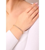 Kadın Su Yolu Model Bileklik Gold BJELK2515A