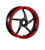 Cf Moto Uyumlu Kırmızı 1 Set Jant Şeridi
