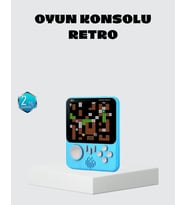 666 Oyunlu Retro Mini Oyun Konsolu – 3.5" Lcd Ekran Ve Çift Kişilik Oyun