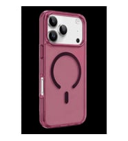 Newface İphone 18 Pro Pc Real Magsafe Kapak - Bordo
