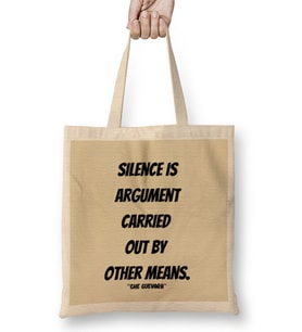 Che Guevara Quotes Gift - Vintage Retro Rainbow Style Bez Çanta Uzun Saplı