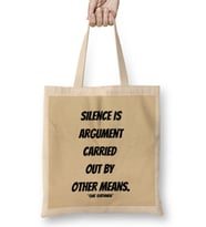 Che Guevara Quotes Gift - Vintage Retro Rainbow Style Bez Çanta Uzun Saplı