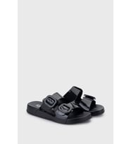 İgor S10334-002 HABANA BRILLO Anatomik Taban Kadın Terlik Siyah 36-41