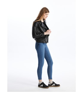 LCW Jeans İndigo Jüpiter Süper Skinny Fit Kadın Jean Pantolon