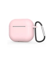Apple Airpods 3. Nesil Uyumlu Zore Airbag 28 Silikon Kılıf (Pembe)
