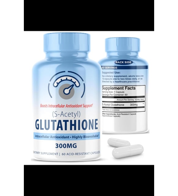 acetyl glutathione 300 mg Amazon.com: S-Acetyl L-Glutathione 300mg main image 0