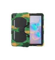 Samsung Galaxy P610 Tab S6 Lite 10.4 Kılıf Griffin Tablet Kapak - Kamuflaj