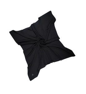 Mısırlı Eşarpları Queen Krep Eşarp 140x140 cm (Siyah)