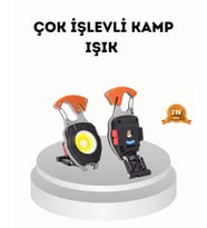 Şarj Edilebilir Çok Amaçlı Mini Fener – Güvenlik Düdüklü, Kompakt ve Hafif Tasarım