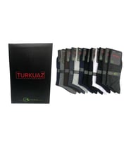 12'Lİ DİKİŞSİZ YAZLIK BAMBU ERKEK SOKET ÇORAP (Çok Renkli)